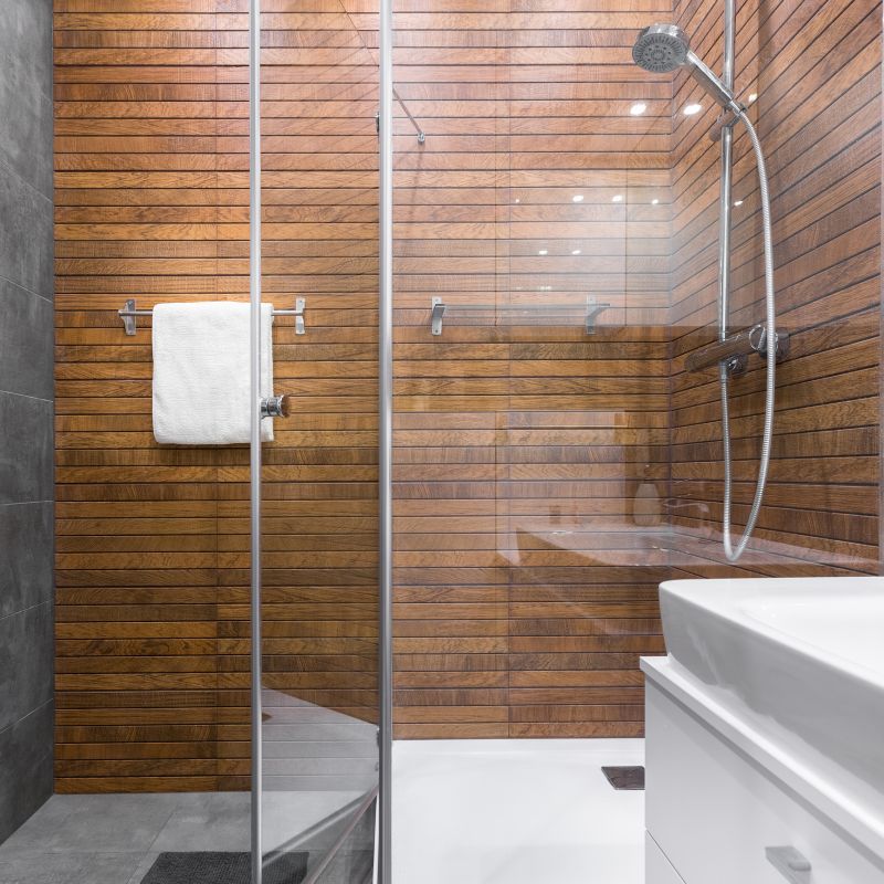 Walk-In Shower with Modern Design